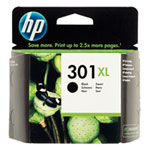 HP 301XL Hi-Yield Black Printer Ink Cartridge - CH563EE - Each