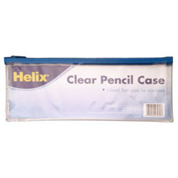 Helix PVC Pencil Case 200mm x 125mm - Each
