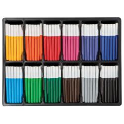 Colourworld Colouring Pens Broad Tip Assorted Pack of 288