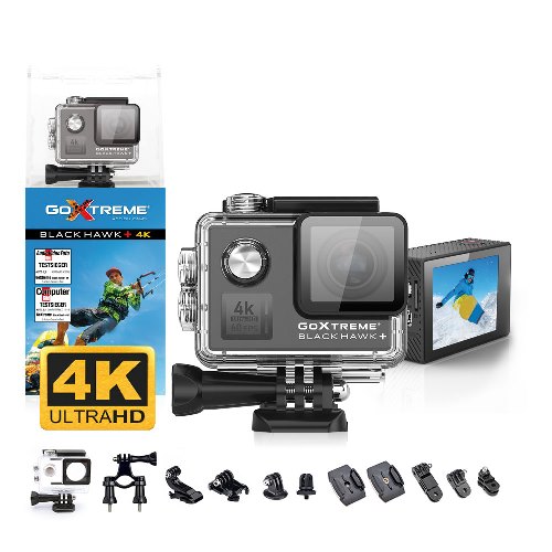 GoXtreme Black Hawk 4K + Ultra HD Action Camera