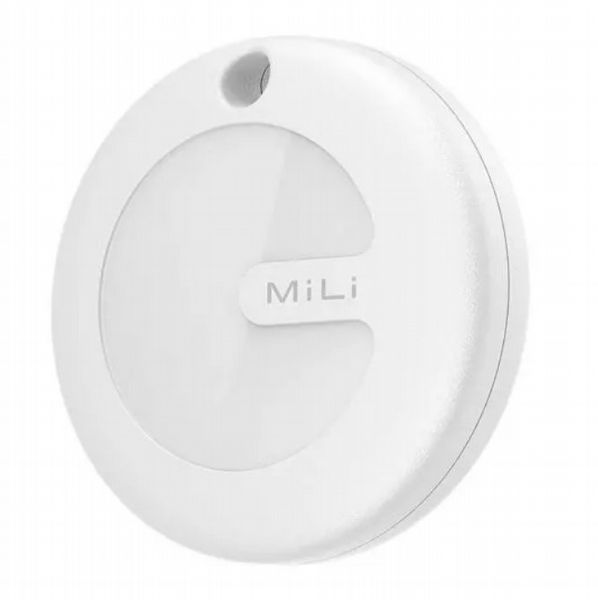 MiTag Item Finder for Apple with White Key Chain - 1 pc