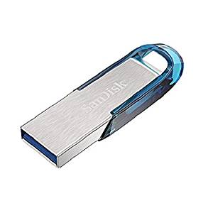 SanDisk Ultra Flair USB 3.0 Flash Drive - Tropical Blue 32GB
