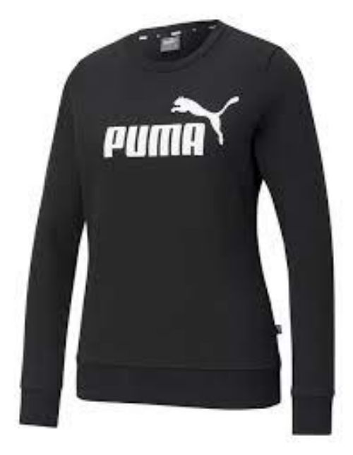 Puma Women's ESS Logo Crew - Puma Black