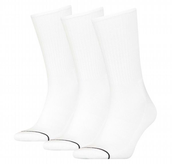 Calvin Klein Crew Sock 3pk - White