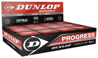 Dunlop Progress Squash Balls - Box of 12