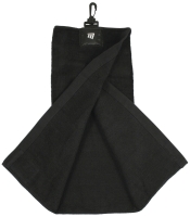 Masters Tri - Fold Towel Black - Each