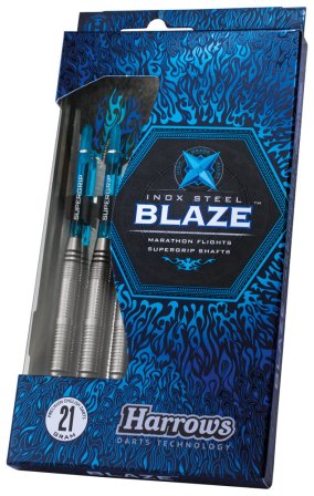 Harrows Blaze Inox Steel Darts 21 gram - Set