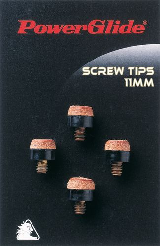 PowerGlide Screw Tip - 11mm - Pack of 4