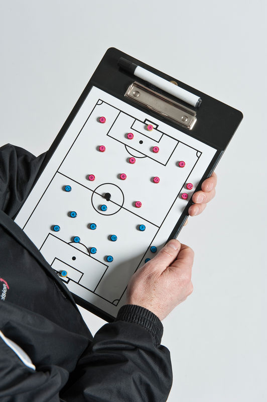 Precision Training Soccer Coaches Double - Sided Clipboard - Each