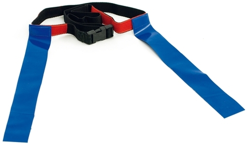 Precision Training Rugby Tag Belt - Blue - Each