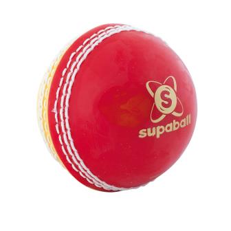 Readers Supaball Training Cricket Ball - Red/Yellow - Size Mens