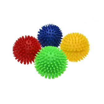 Soft Touch Spike Ball - Blue - Size 100mm