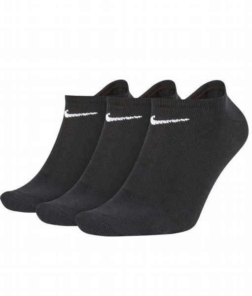 Nike Unisex Ankle Sock (2-5, Black)