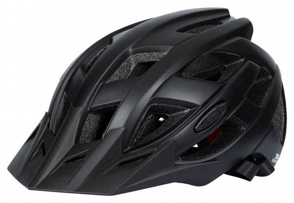 Trespass ZPROKIT Adults Cycle Helmet (Black, Large)