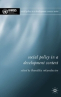 Social Policy in a Development Context (PDF eBook)